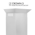 ZLINE Crown Molding 3 For Wall Range Hood (CM3-455/476/477/667/697)