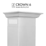 ZLINE Crown Molding #6 For Wall Range Hood (CM6-KB/KL2/KL3)