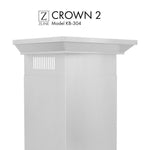 ZLINE Crown Molding Profile 2 for Wall Mount Range Hood (CM2-KB-304)