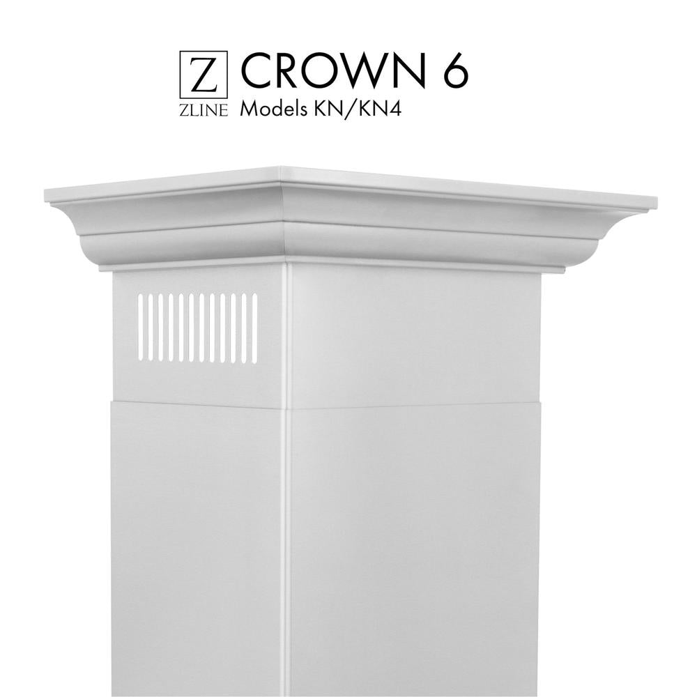 ZLINE Crown Molding Profile 6 for Wall Mount Range Hood (CM6-KN/KN4) main image.