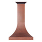 Front of of ZLINE Designer Series Hand-Hammered Copper Finish Wall Mount Range Hood (8632H)