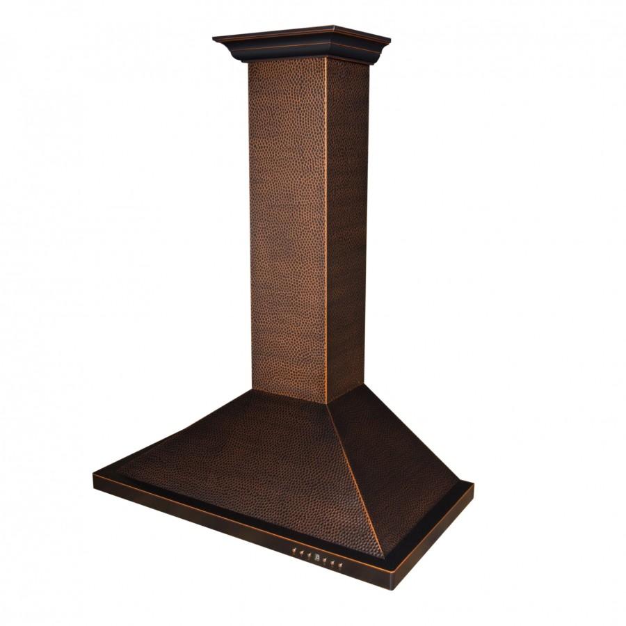 ZLINE Designer Series Hand-Hammered Wall Mount Range Hood (8KBH) 