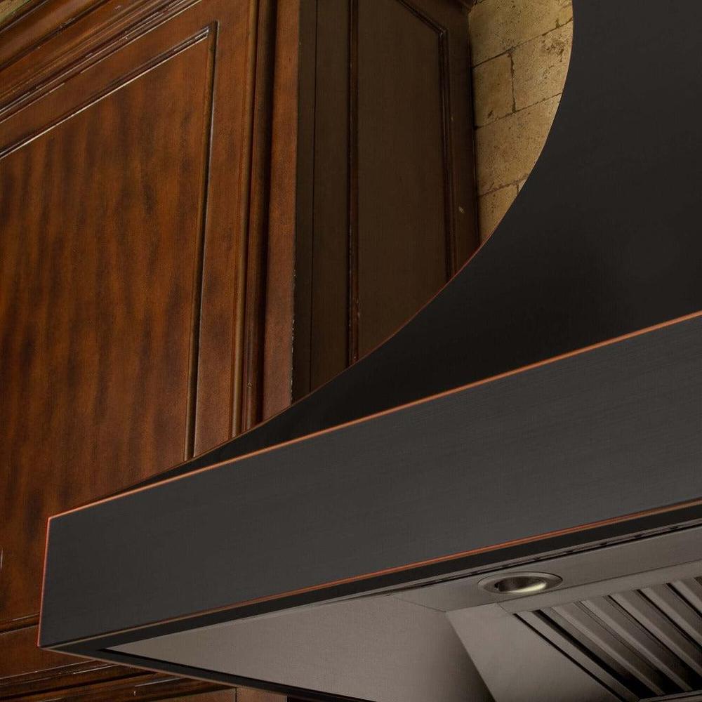 ZLINE Designer Series Oil-Rubbed Bronze Wall Range Hood (8632B) 
