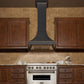 ZLINE Designer Series Oil-Rubbed Bronze Wall Range Hood (8632B) 