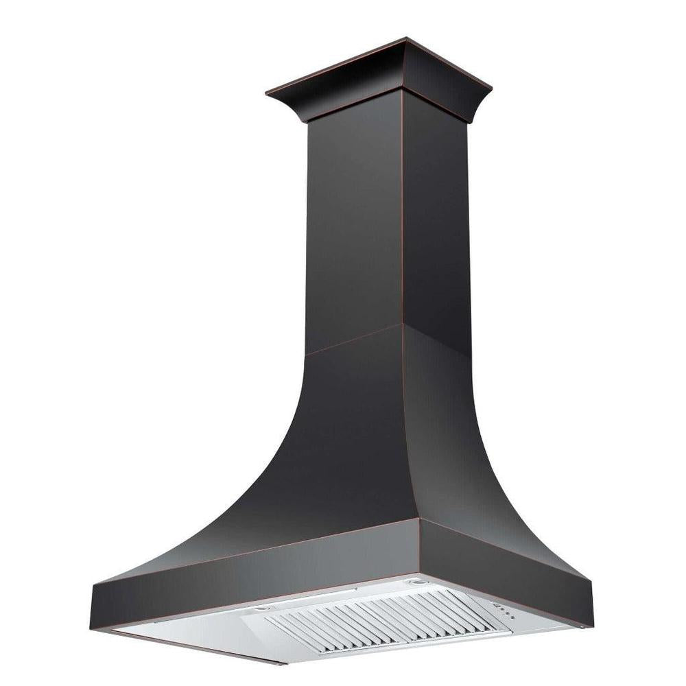 ZLINE Designer Series Oil-Rubbed Bronze Wall Range Hood (8632B) 