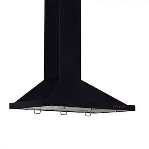 ZLINE Designer Series Oil-Rubbed Bronze Wall Mount Range Hood (8KBB) main image.