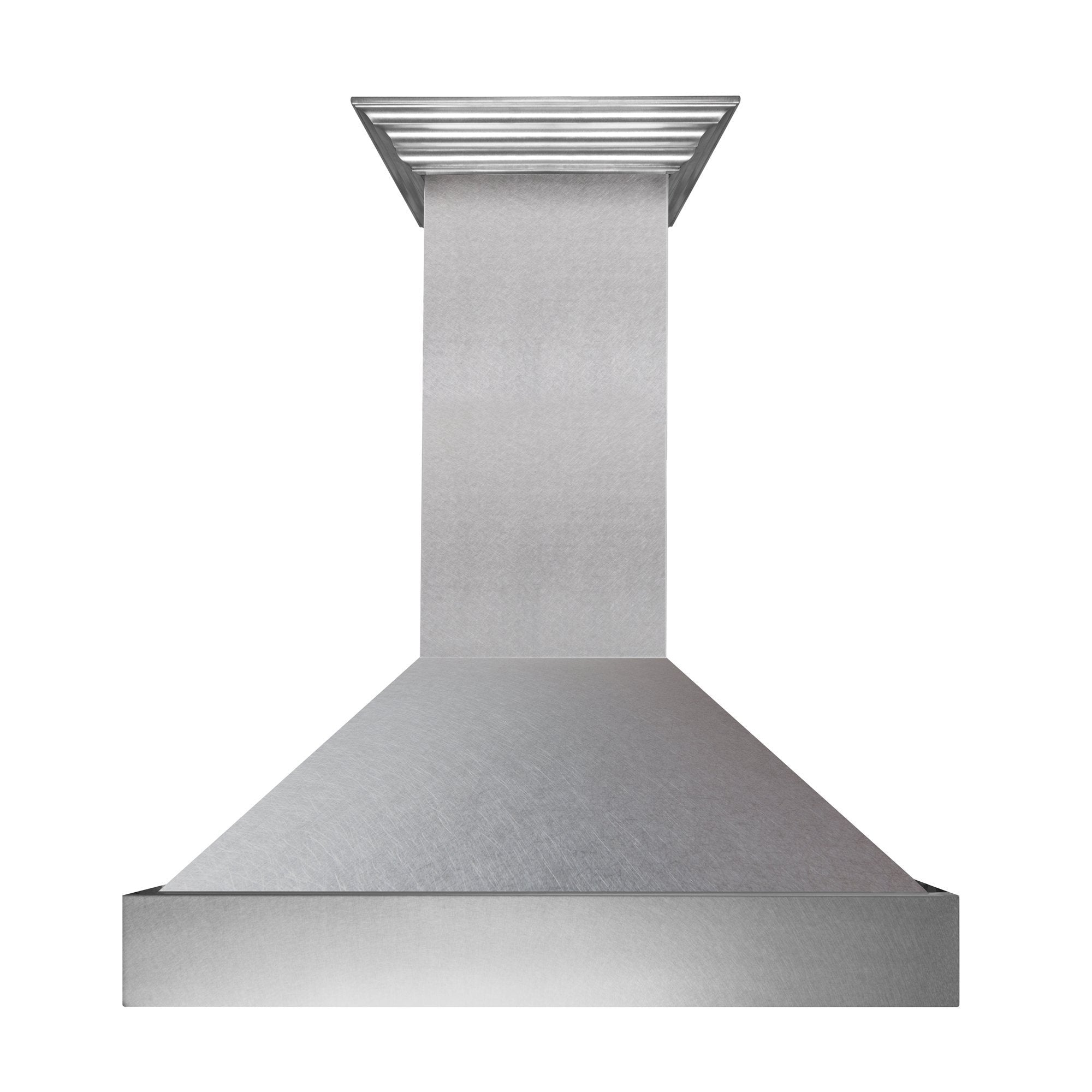 ZLINE Fingerprint Resistant Stainless Steel Range Hood (8654SN) front.