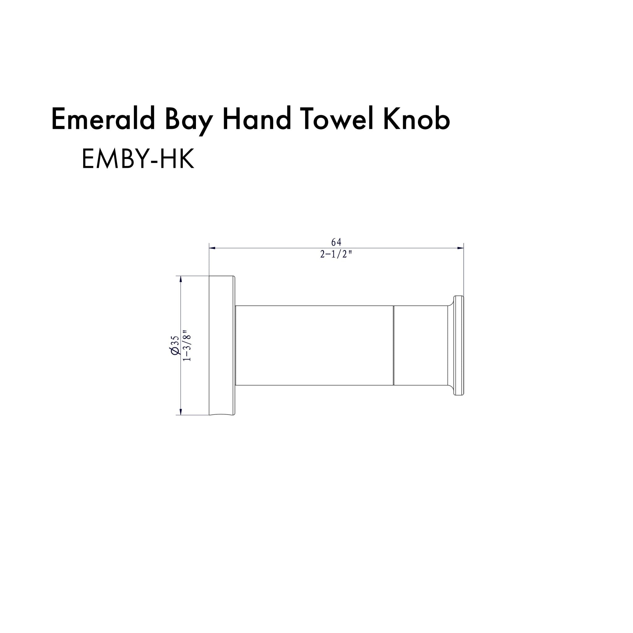 ZLINE Emerald Bay Towel Hook with color options (EMBY-HK) - Rustic Kitchen & Bath - Rustic Kitchen & Bath