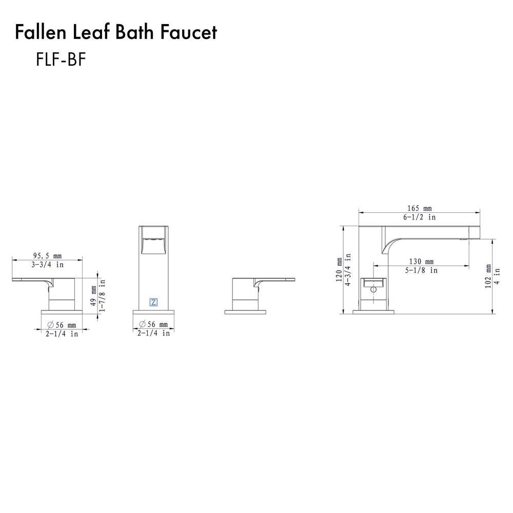 ZLINE Fallen Leaf Bath Faucet (FLF-BF) 