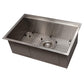 ZLINE 27 in. Garmisch Undermount Single Bowl Kitchen Sink with Bottom Grid and Accessories (SLS)