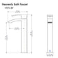 ZLINE Heavenly Bath Faucet (HVN-BF) 