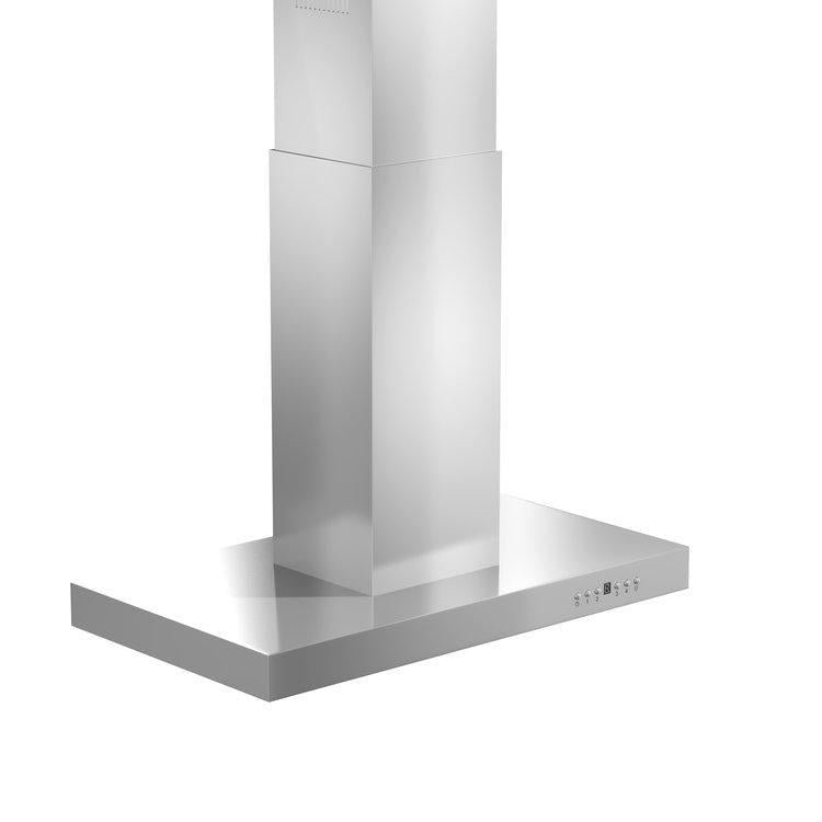 ZLINE Convertible Vent Island Mount Range Hood in Stainless Steel (KE2i) main image.