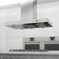 ZLINE Convertible Vent Island Mount Range Hood in Stainless Steel (KE2i) 