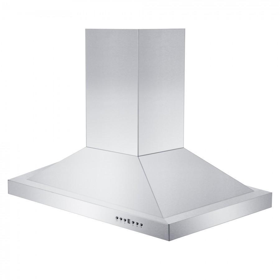 ZLINE Convertible Vent Island Mount Range Hood in Stainless Steel (GL2i) main image.