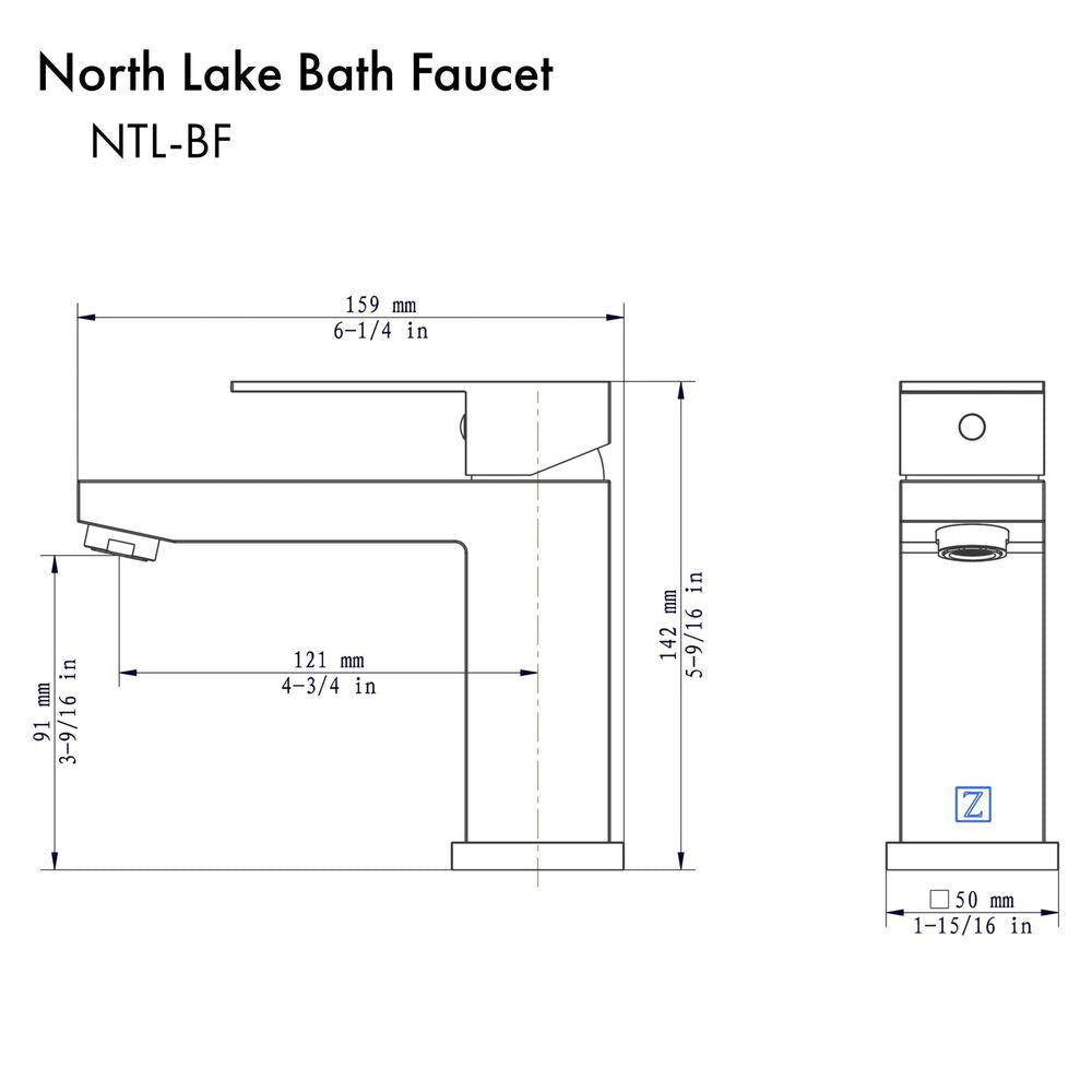 ZLINE North Lake Bath Faucet (NTL-BF) 