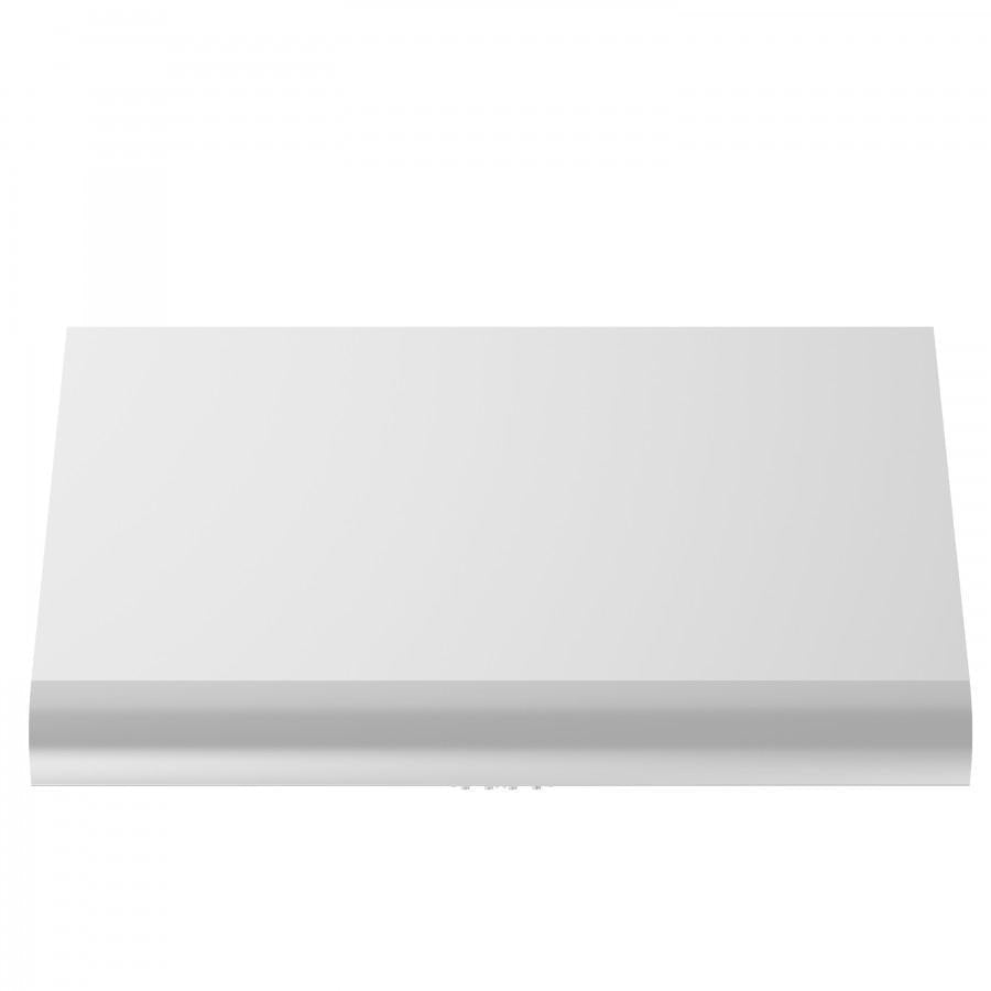 ZLINE Under Cabinet Range Hood in Stainless Steel with Recirculating Options (527) front.