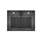 ZLINE Recirculating Wall Mount Range Hood with Charcoal Filters in Black Stainless Steel (BSKBN-CF-30) 