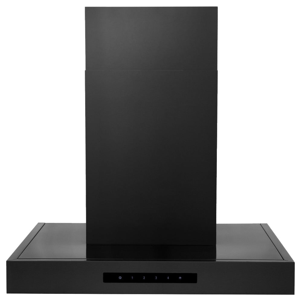 ZLINE Convertible Vent Wall Mount Range Hood in Black Stainless Steel (BSKEN) 