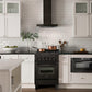 ZLINE Convertible Vent Wall Mount Range Hood in Black Stainless Steel (BSKEN) 