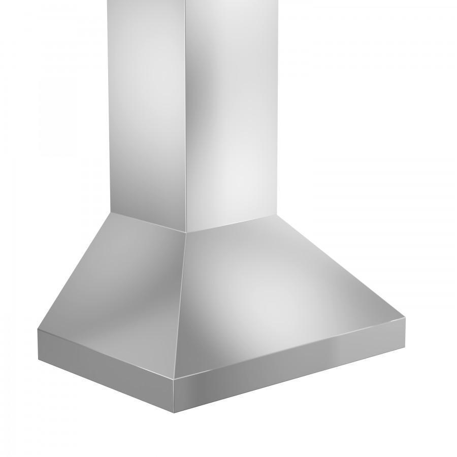 ZLINE Wall Mount Range Hood in Stainless Steel - Includes Remote Blower 400/700CFM Options (597-RD/RS) 