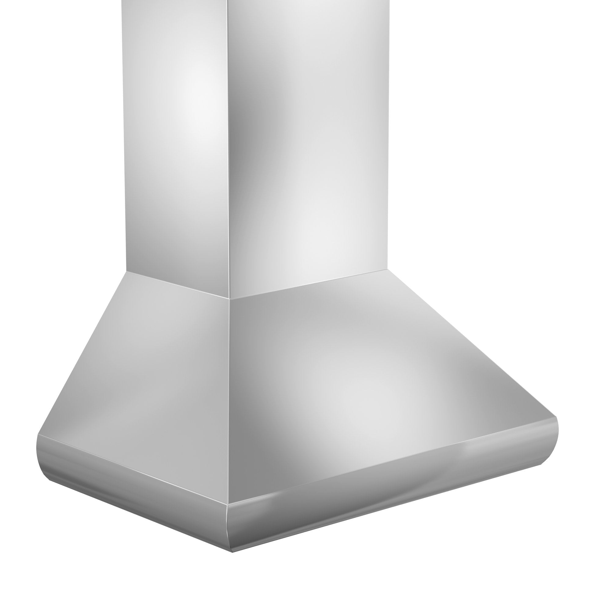 ZLINE Wall Mount Range Hood in Stainless Steel - Includes Remote Blower Options (687-RD/RS) Side View