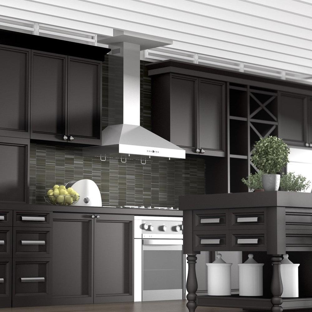 ZLINE Convertible Vent Wall Mount Range Hood in Stainless Steel (KL3) 