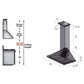 ZLINE CrownSound Ducted Vent Wall Mount Range Hood in Stainless Steel with Built-in Bluetooth Speakers (KBCRN-BT) 