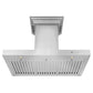 ZLINE Wall Mount Range Hood In Stainless Steel With Built-In ZLINE CrownSound Bluetooth Speakers (KECRN-BT) 