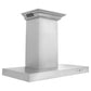 ZLINE Wall Mount Range Hood In Stainless Steel With Built-In ZLINE CrownSound Bluetooth Speakers (KECRN-BT) 