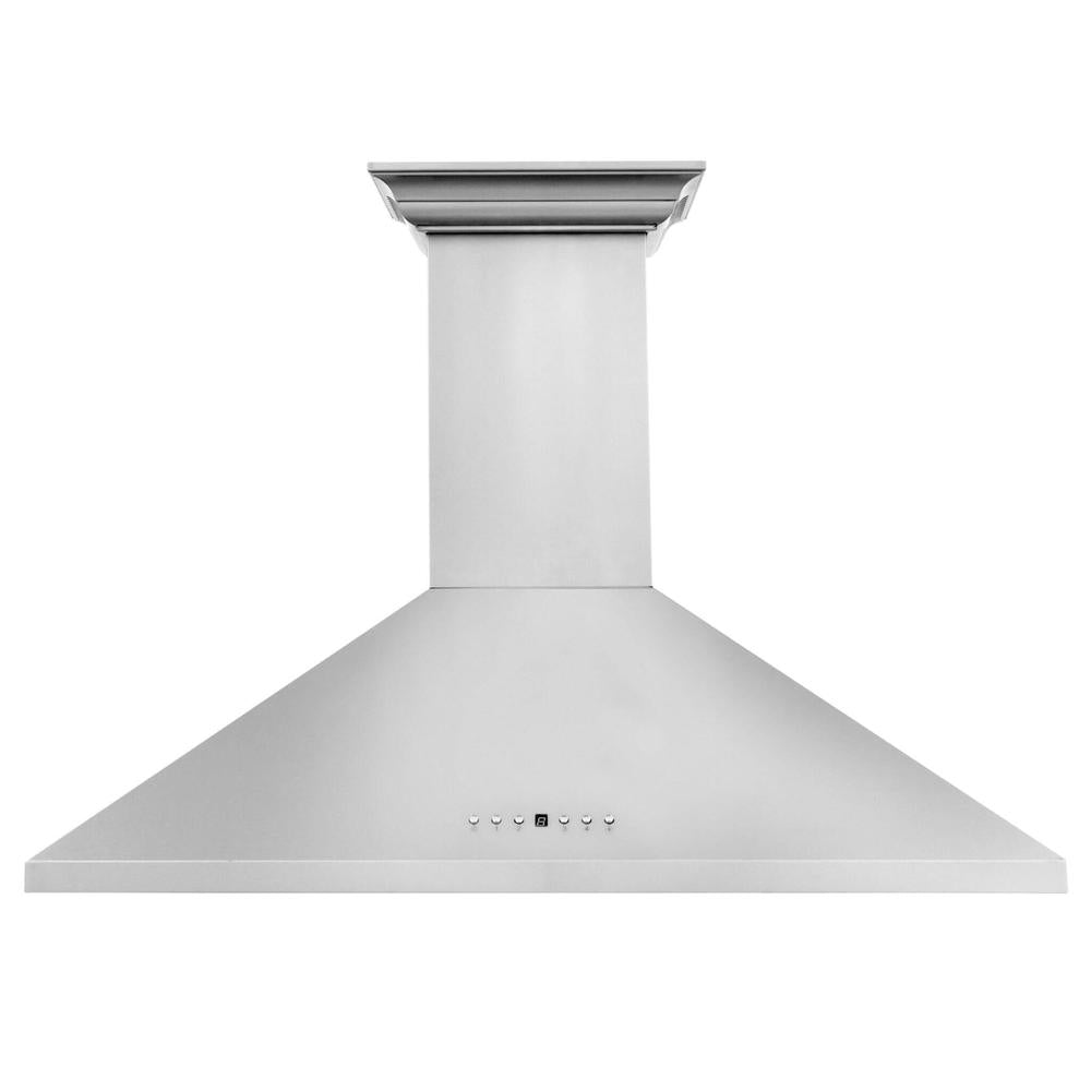 ZLINE 30 in. Ducted Vent Wall Mount Range Hood in Stainless Steel with Built-in ZLINE CrownSound Bluetooth Speakers (KL2CRN-BT) 