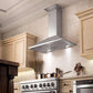 ZLINE 30 in. Ducted Vent Wall Mount Range Hood in Stainless Steel with Built-in ZLINE CrownSound Bluetooth Speakers (KL2CRN-BT) 