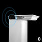 ZLINE Ducted Vent Wall Mount Range Hood in Stainless Steel with Built-in ZLINE CrownSound Bluetooth Speakers (KL3CRN-BT) 