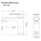 ZLINE Washoe Bath Faucet in Chrome (WSH-BF-CH) 
