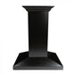 ZLINE Wooden Island Mount Range Hood in Black (KBiCC) 