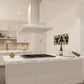 ZLINE Wooden Island Mount Range Hood in Cottage White (KBiTT) 