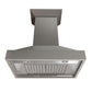 ZLINE Convertible Vent Wooden Wall Mount Range Hood in Gray (KBUU) 42 Inch
