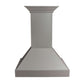 ZLINE Convertible Vent Wooden Wall Mount Range Hood in Gray (KBUU) 42 Inch