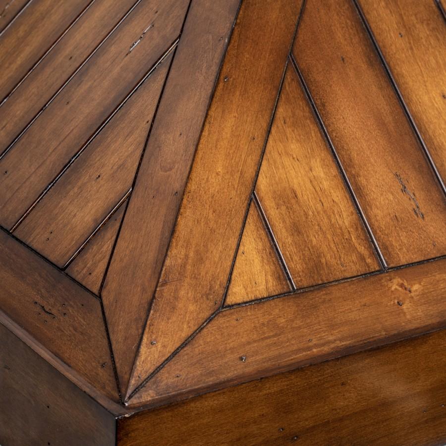 ZLINE Wooden Wall Mount Range Hood In Rustic Light Finish - Includes Motor (KPLL) 