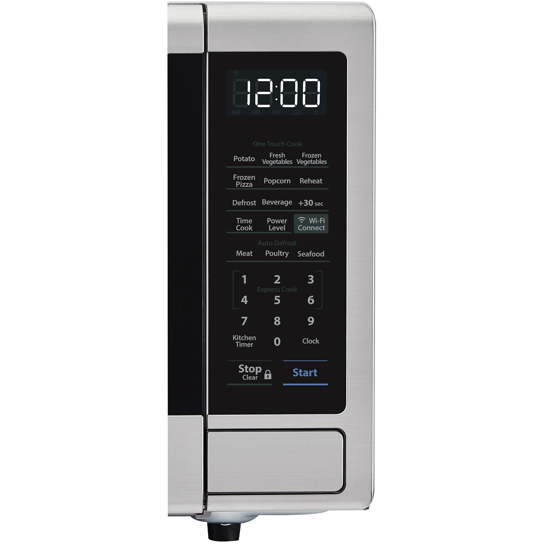 Sharp 1.1-Cu. Ft. 21 in. Countertop Microwave with Alexa-Enabled Controls in Stainless Steel (ZSMC1139FS)